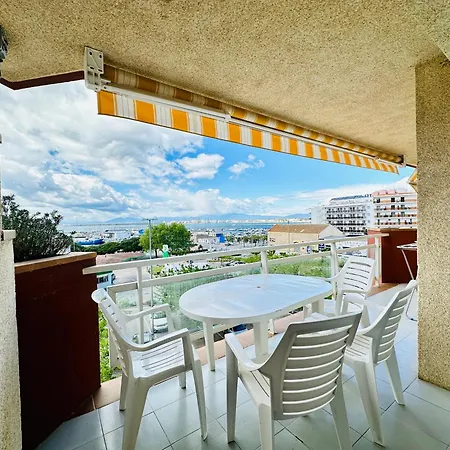 Roc Mar 3 3b - Cerca Del Centro Y De La Playa - Terraza Con Vistas Al Mar Y Al Puerto Apartman Roses